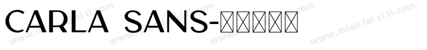 carla sans字体转换